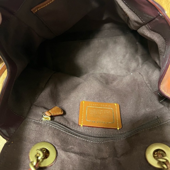 Coach backpack with matching wallet. Used a few times. One mark as seen in photo - Picture 2 of 8